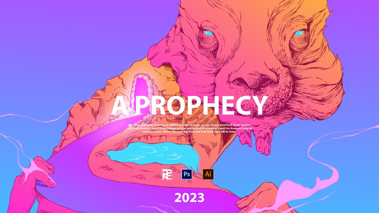 A Prophecy | Make A Illustration 2023 | Adobe Photoshop | Adobe Illustration