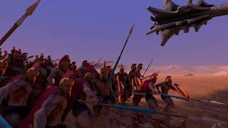 3000 Wild Man vs. 1500 Spartans and a Chicken Ultimate Epic Battle Simulator