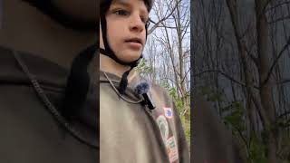 I found a secret trail! 