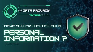 Data Privacy: Protect Your Personal Information and Stay Safe Online! #cybersecurity #dataprivacy