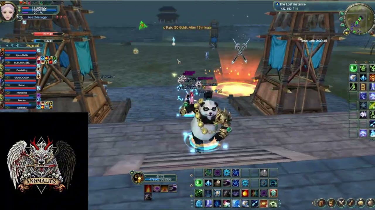 ANOMALIES (DEFF) VS AKATSUKI (ATTACK) TW KOTA SILUMAN - CLASSIC PAN GU PW 1.4.8