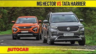 MG Hector vs Tata Harrier | Comparison Test Review | Autocar India screenshot 5