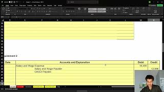 Chapter 11 - Problem 1 - Payroll Register and all Payroll Journal Entries
