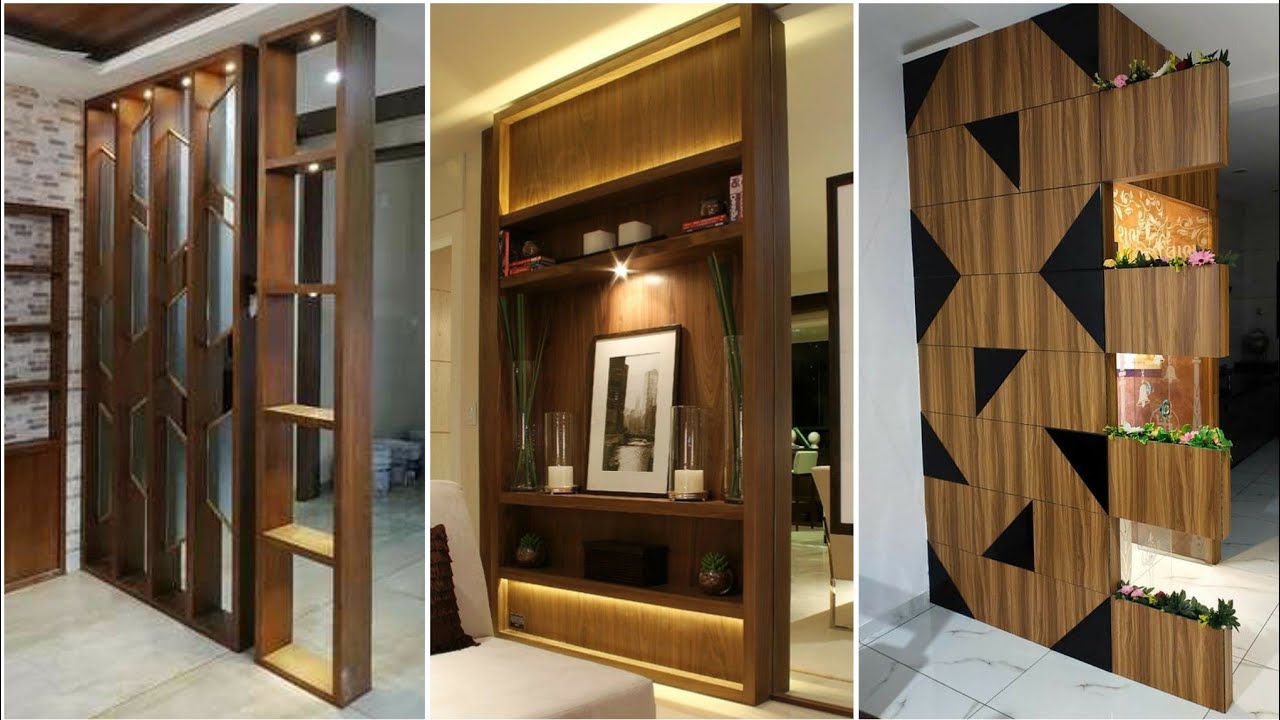 100 kitchen partition design 2023 Wooden Wall Divider Ideas for Open
