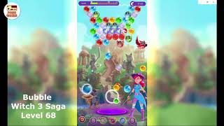 Bubble Witch 3 Saga Level 68 [NO BOOSTERS]