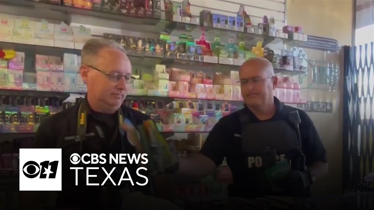 Allen Police raid 9 vape shops over sale of 