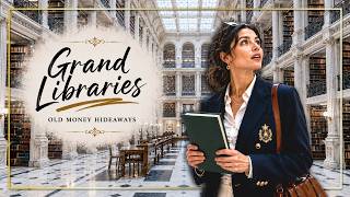 15 GRAND LIBRARIES That Feel Like OLD MONEY HIDEAWAYS