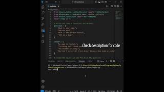 Chatbot in python sklearn ! Github copilot's  #githubcopilot #ai #shorts #bot #bot  #python