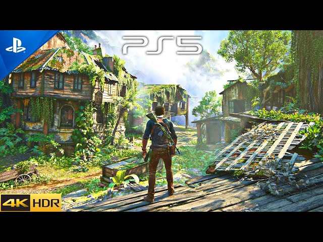 UNCHARTED 4 PS5 REMASTERED Gameplay Walkthrough Part 1 FULL GAME [4K 60FPS]  - No Commentary 