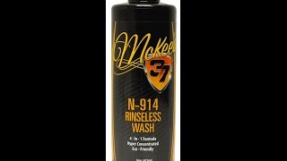 Auto Detailing: Mckees 37 N-914 Rinseless Wash demo and review