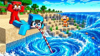 Bebí TODO el AGUA del OCÉANO en Minecraft...