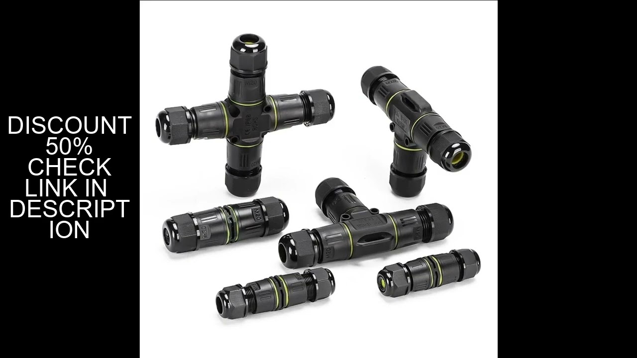 IP68 Waterproof Joint Wire Quick Connection Connector 2 3 4 Pin Solderless LED Lamp Electric Wiring