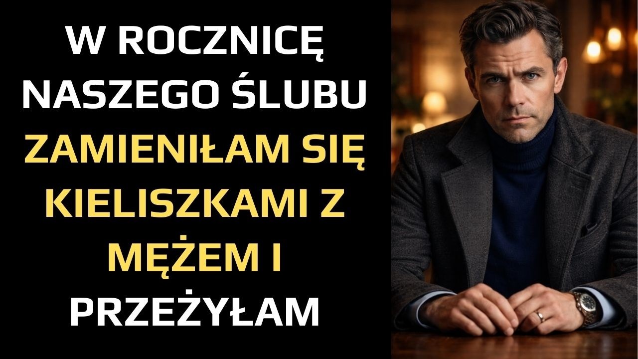 W ROCZNICĘ NASZEGO ŚLUBU ZAMIENIŁAM SIĘ KIELISZKAMI Z MĘŻEM I PRZEŻYŁAM