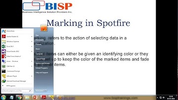 Marking and Color Categorization in Tibco Spotfire