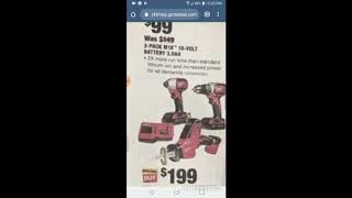 Home Depot Black Friday Ad Tools Deals 2019!