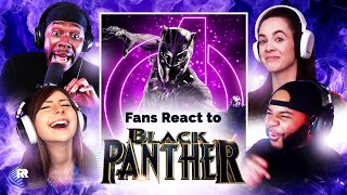 They love everything about this movie!!! FIRST TIME watching Black Panther (2018) Reaction Mashup