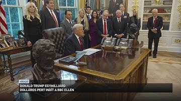 Donald Trump egymilliárd dolláros pert indít a BBC ellen