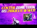 CENTER ZONE TOOK US 28KILLS CHICKEN DINNER 💥⭐️ | Ft.Jokerpubgg