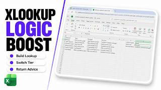 How to XLOOKUP with Nested IF - Advice in Excel (Nested Retrieval Branch)
