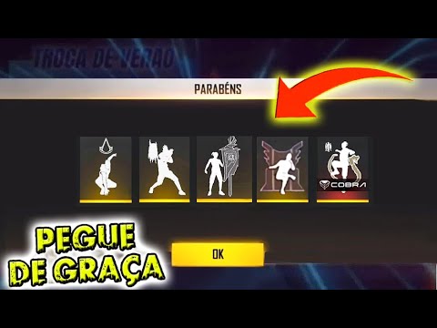 URGENTE! COMO PEGAR EMOTES PERMANENTES E DE GRAÇA NO FREE FIRE 2022! EVENTO DE CARNAVAL!