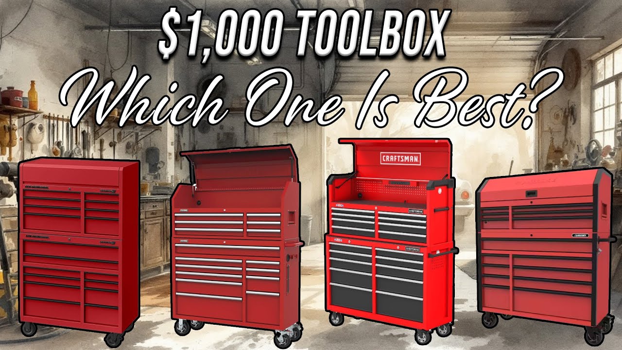Поиск ЛУЧШЕГО набора инструментов за 1000 долларов + создание нового верстака!