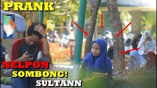 TELPONAN SOMBONG DISAMPING ORANG! KONYOL Beliin IPHONE X - Prank Indonesia