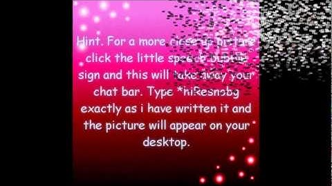 Imvu How To Take A Picture Using *hiResnobg