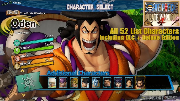 ONE PIECE: PIRATE WARRIORS 4 Character Pass - PC Game –