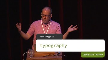 John Daggett | Typography on the Web | CSS Day 2015