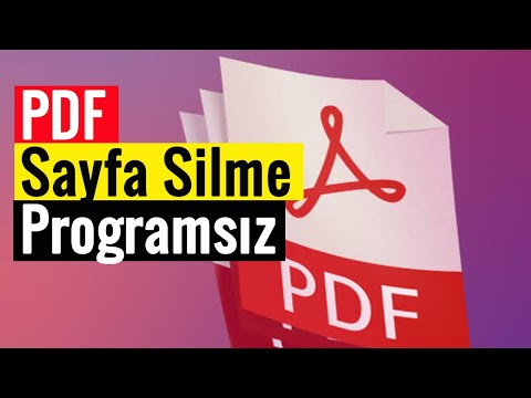 Video: PDF'den bir slaytı nasıl silerim?