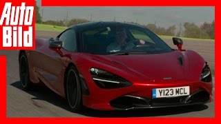 Auto bild redakteur georg kracher jagt den mclaren 720s im tracktest
durch die kurven des autodroms vallelunga. der britische
supersportwagen ge...