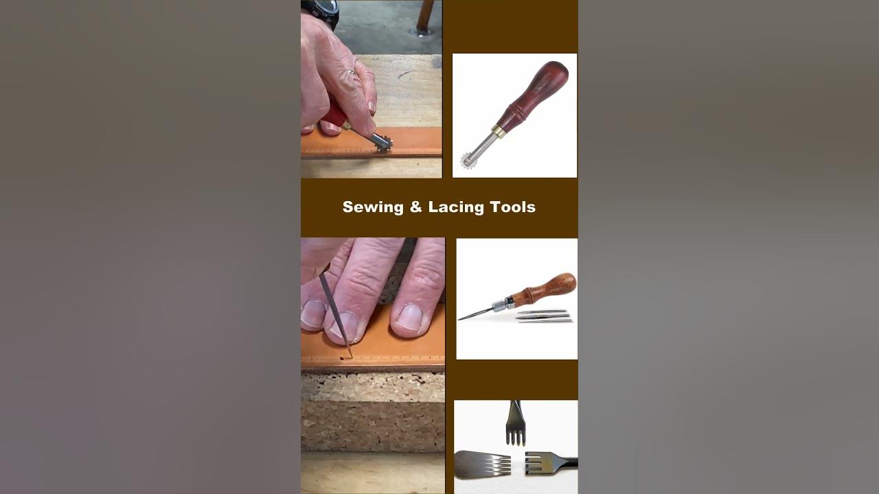 9 Budget LEATHER CRAFT TOOLS - [for beginners] - Basic Tool Set 