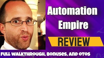Automation Empire review - Watch my Automation Empire review before getting this