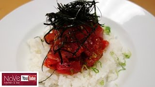 Spicy Tuna Donburi - How To Make Sushi Series