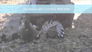 The Cyclone No-Till Manure Injector 4800 GPA in 3" Frost