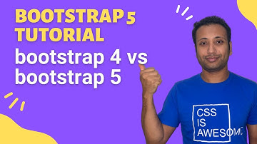 Bootstrap5 Bangla Tutorial 4 : bootstrap 4 vs bootstrap 5