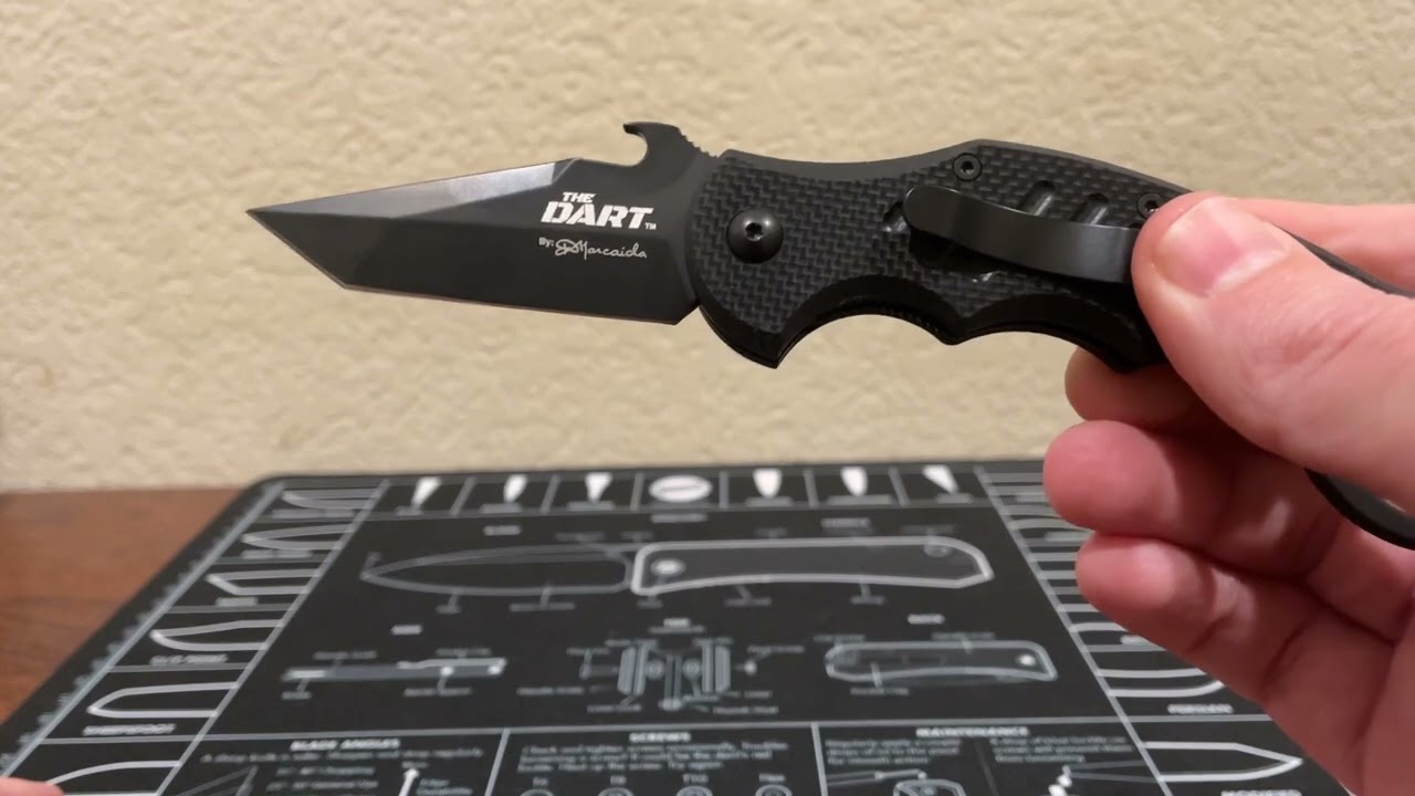 Fox FX-597 Doug Marcaida Dart Folding Karambit 2.56