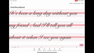 Explore Beautiful Calligraphy Fonts with Writewell: Learn English Handwriting Like Never Before!