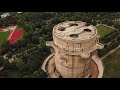 Flak towers in Augarten park, Vienna, Austria