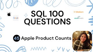 Day 45/100: Apple Product Counts Using SQL