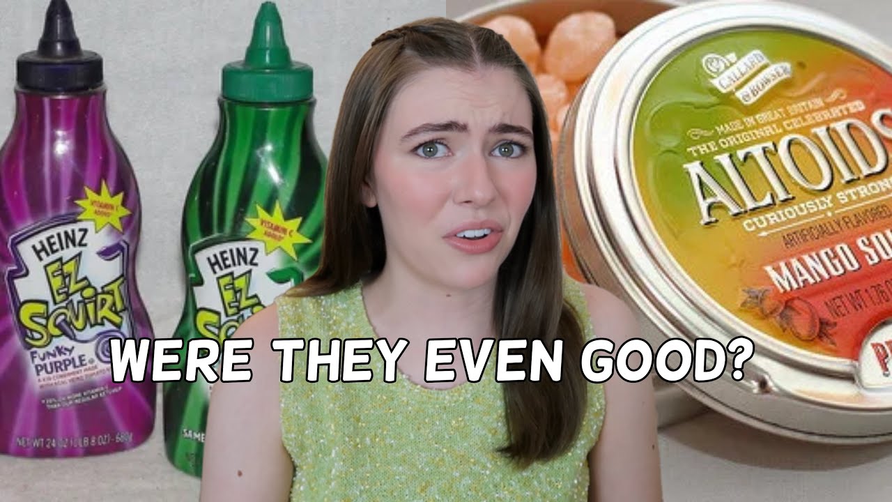 странный мир снятых с производства закусок....