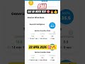 ssc gd mock test analysis 🔥💯🎯 22 april 2026 #shorts #shortvideo #sscgd #sscgdexam #youtubeshorts