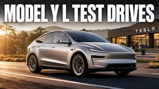 Model Y L Test Drives Officially Begin!