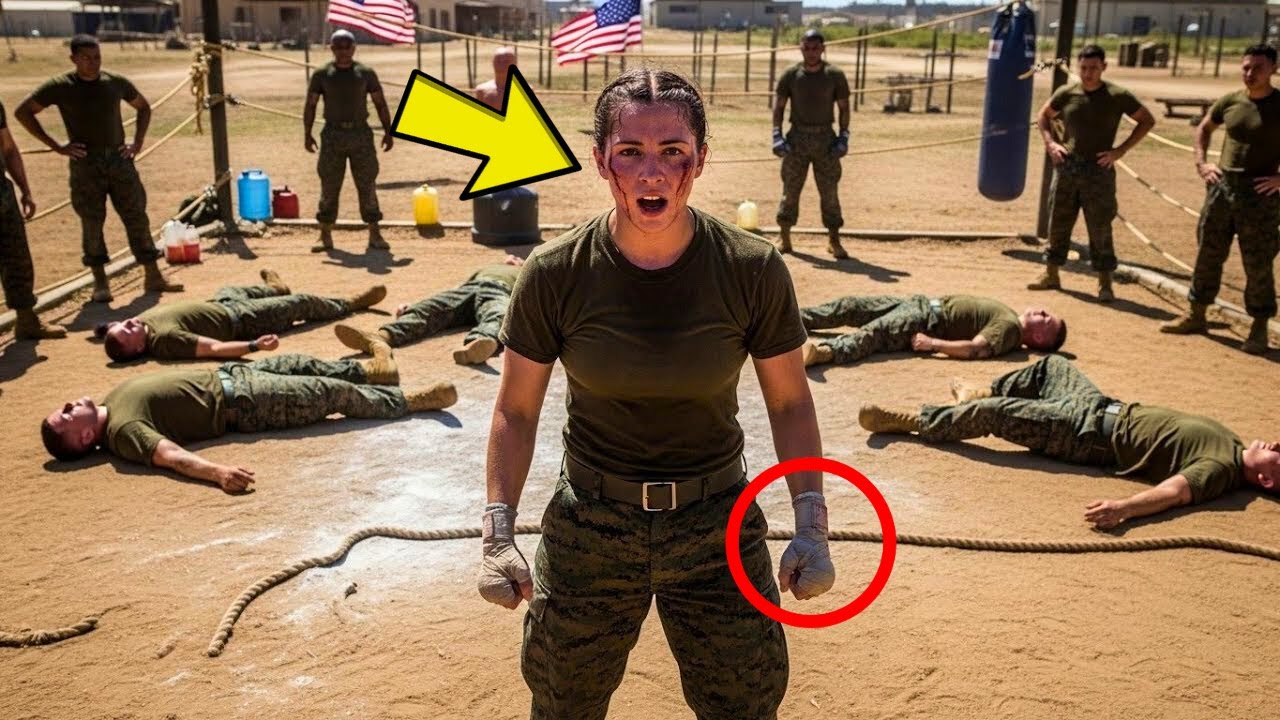 Sie Nannten Sie Schwach Im Training – Also Schlug Sie Fünf Marines K.o.