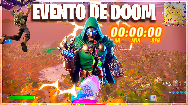 🔴🔴 ¡AHORA MISMO! EVENTO FINAL de FORTNITE TEMPORADA 4 EVENTO DE DOOM