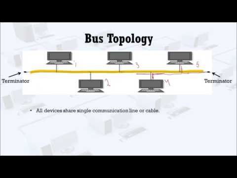 Computer Network Topology: Bus Topology