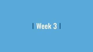 PRBA317 Week 3 Overview