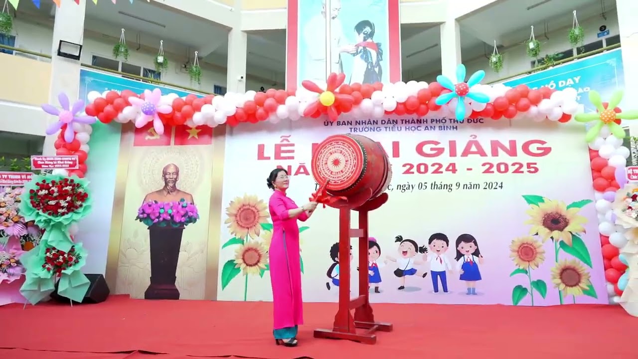 LỄ KHAI GIẢNG TRƯỜNG TIỂU HỌC AN BÌNH-TP THỦ ĐỨC NĂM HỌC 2024-2025