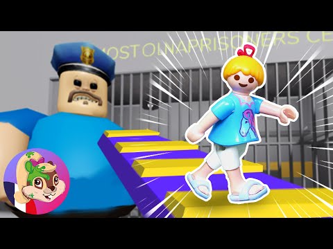 Hannah en prison!😱 Peut-elle échapper à la police?🚨 Roblox Obby | Famille Playmobil oiseau