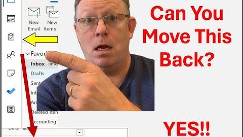 New Microlearning Video: Moving the Outlook Functions Bar Back to the Bottom!
